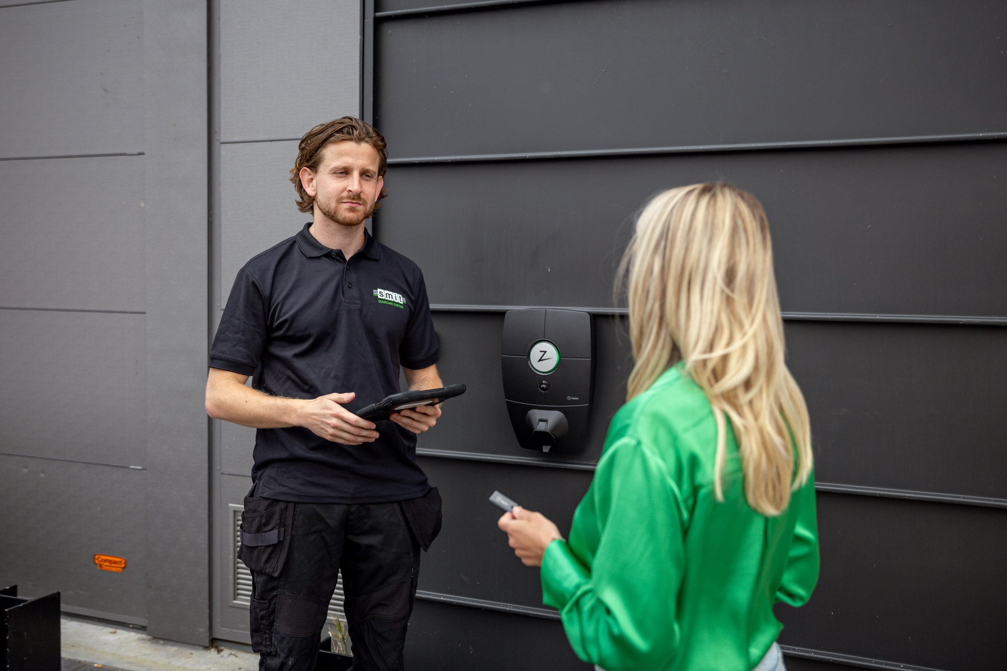 Laadpalen zakelijk - pakket Zaptec Pro Smit Duurzame Energie