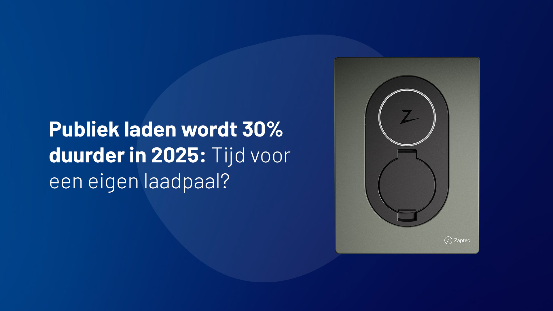 publiek laden duurder in 2025